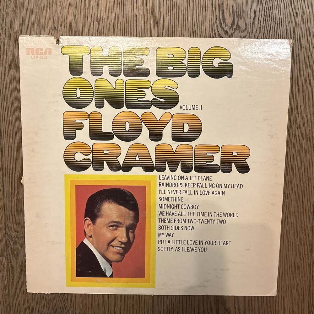 Floyd Cramer - The Best of Floyd Cramer Volume 2 Vinyl LP (1968) LSP-4091